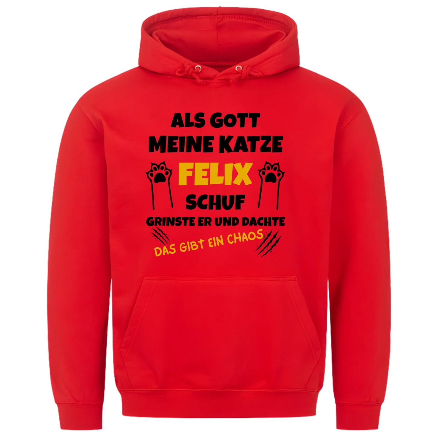 1000x1000 hoodie rot vorne