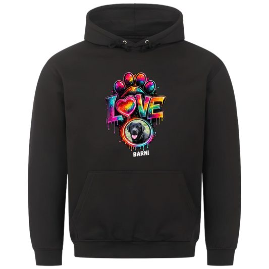 1000x1000 hoodie Schwarz vorne