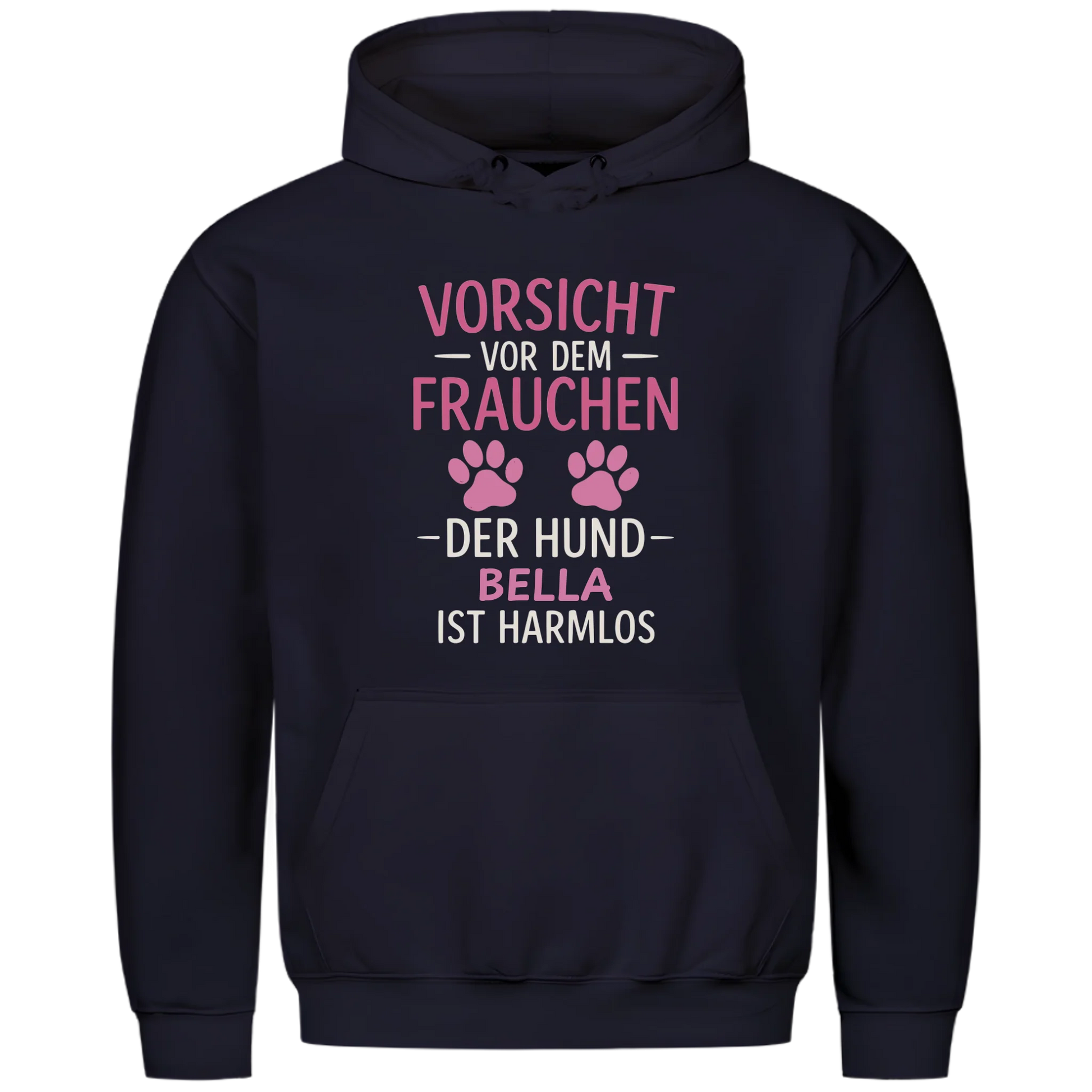 1000x1000 hoodie Blau vorne