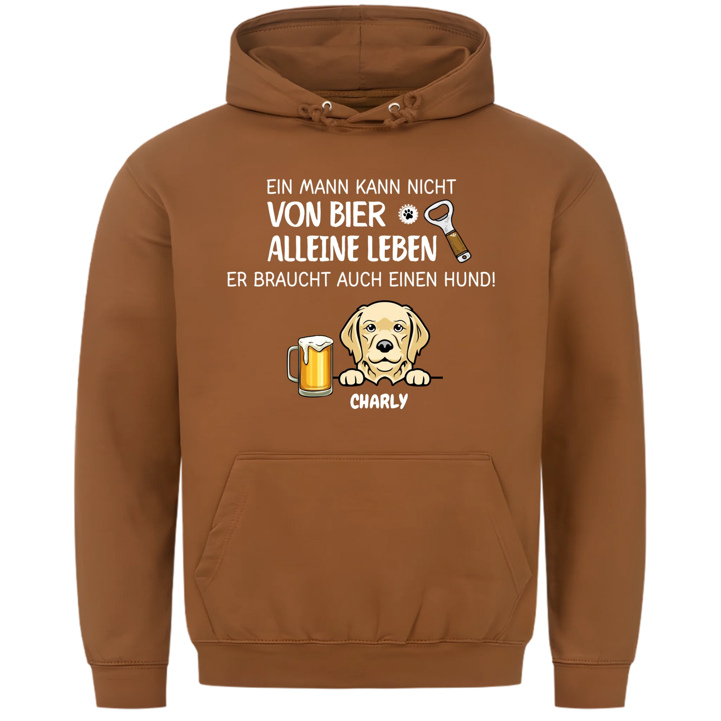 1000x1000 hoodie hellbraun vorne