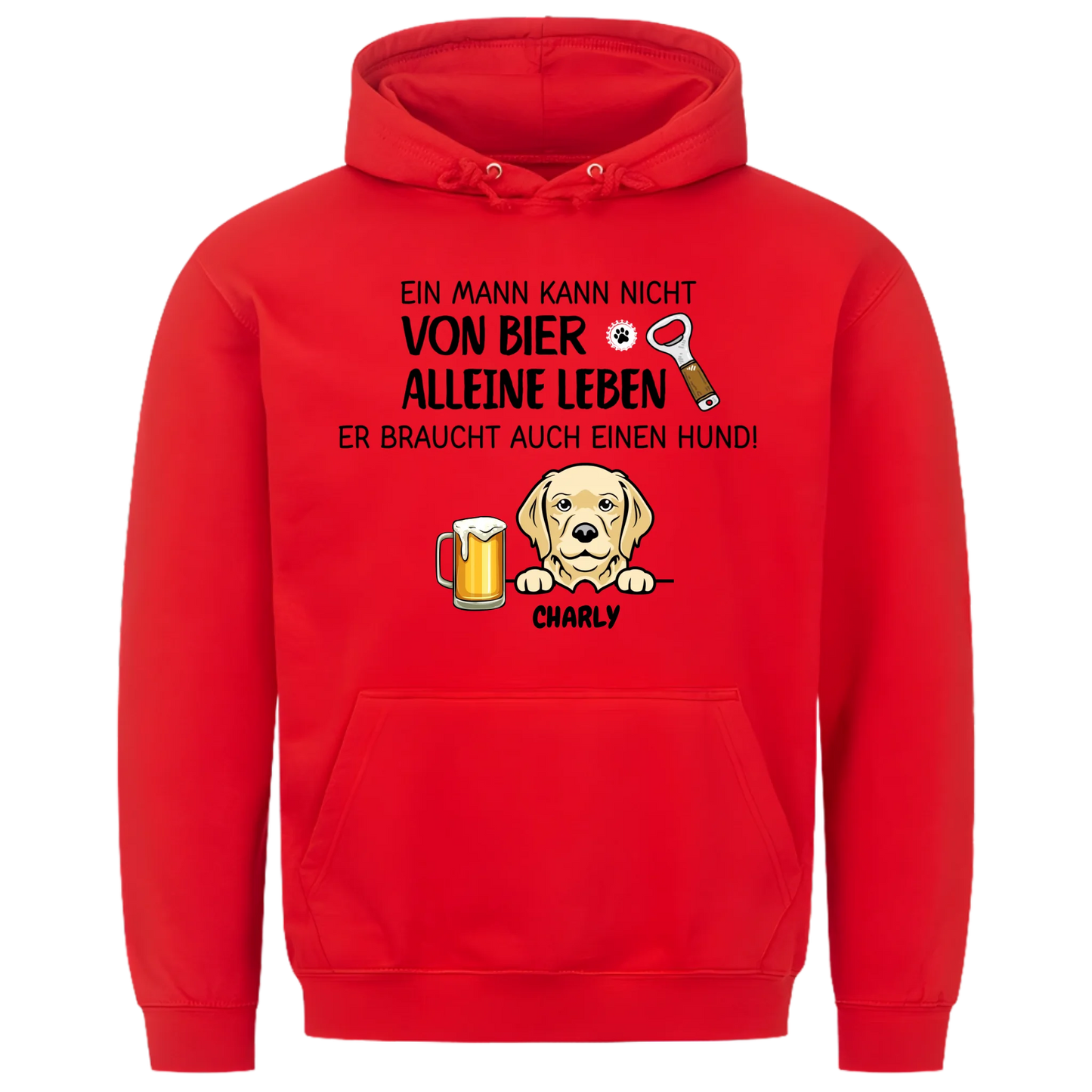 1000x1000 hoodie rot vorne