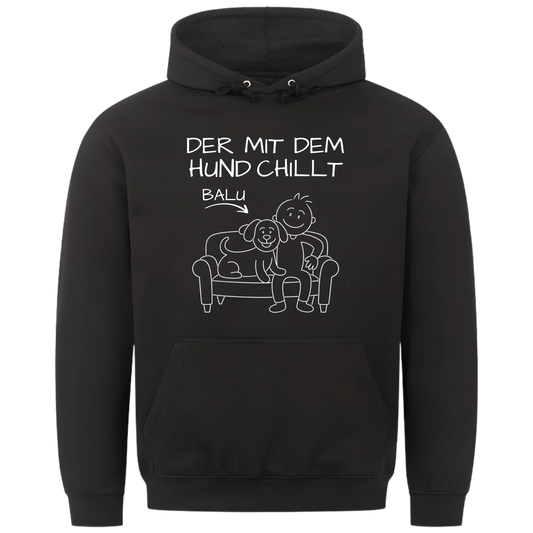 1000x1000 hoodie Schwarz vorne