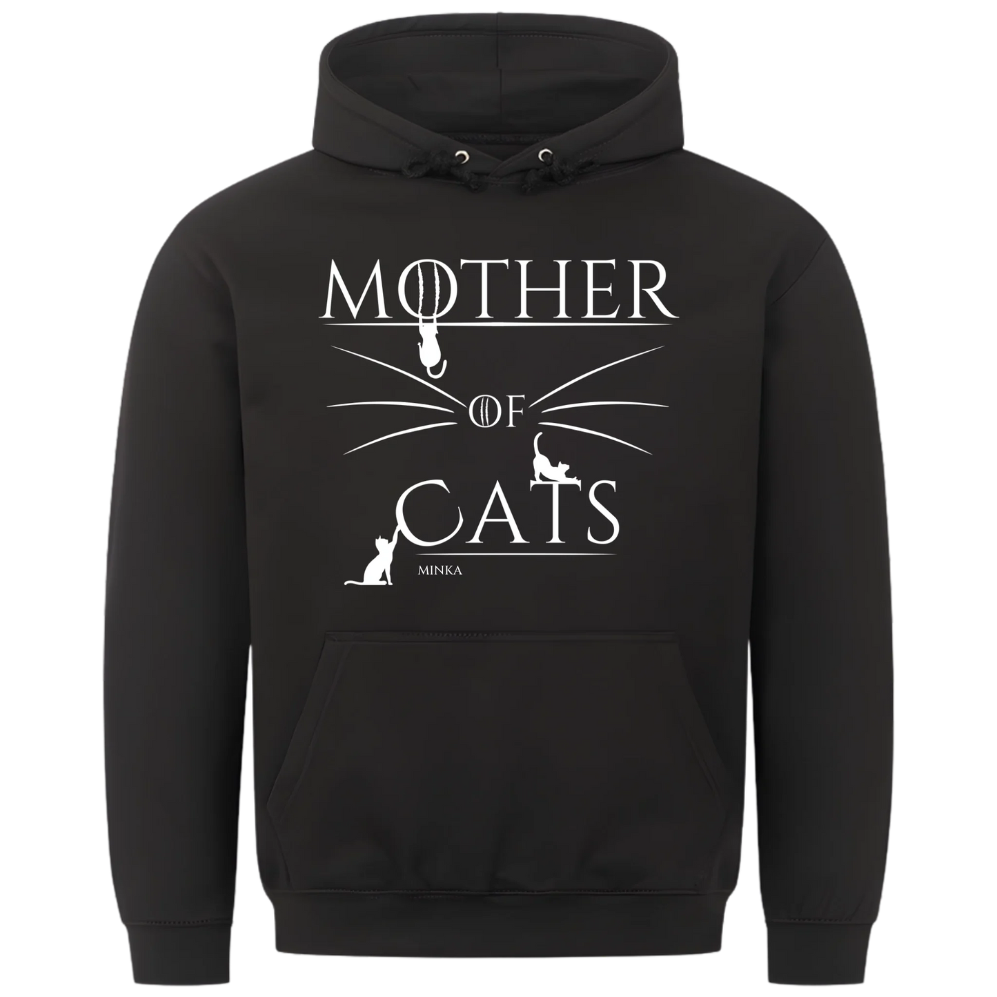 1000x1000 hoodie Schwarz vorne