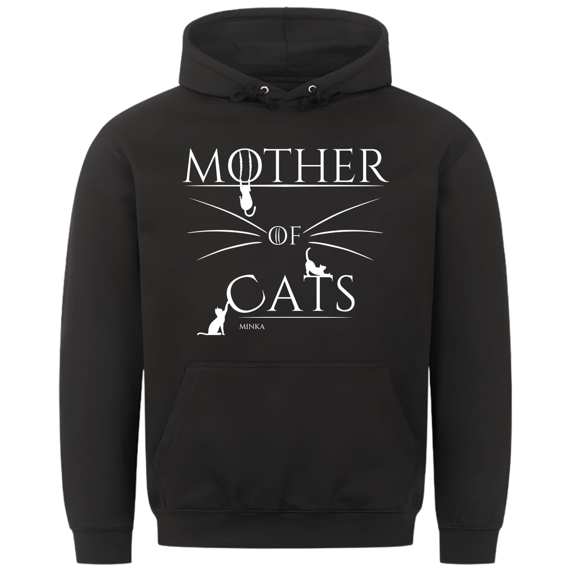 1000x1000 hoodie Schwarz vorne