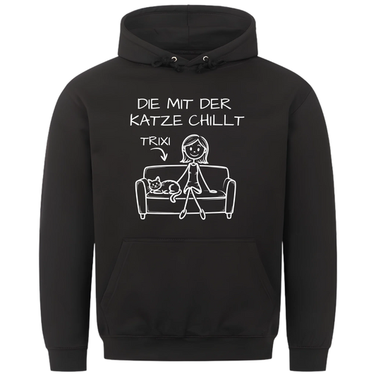 1000x1000 hoodie Schwarz vorne