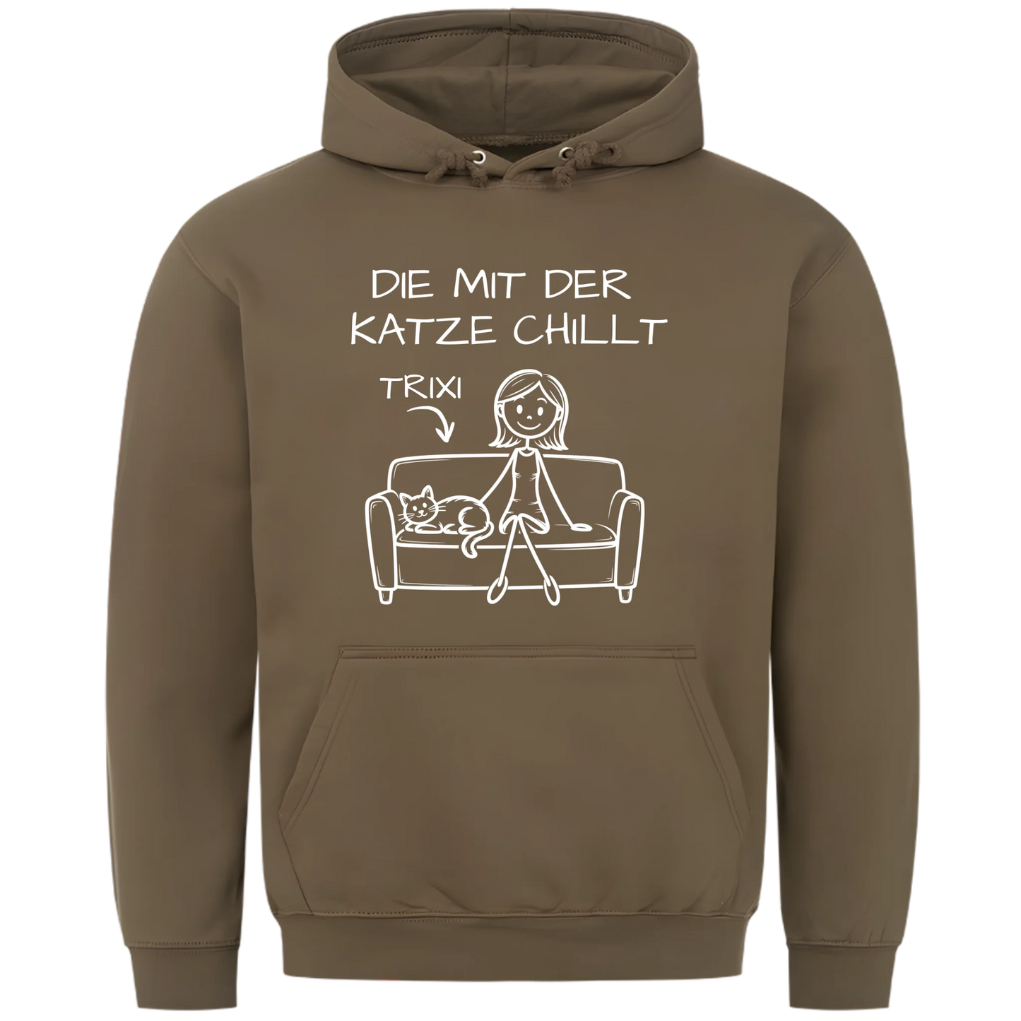 1000x1000 hoodie Olive vorne