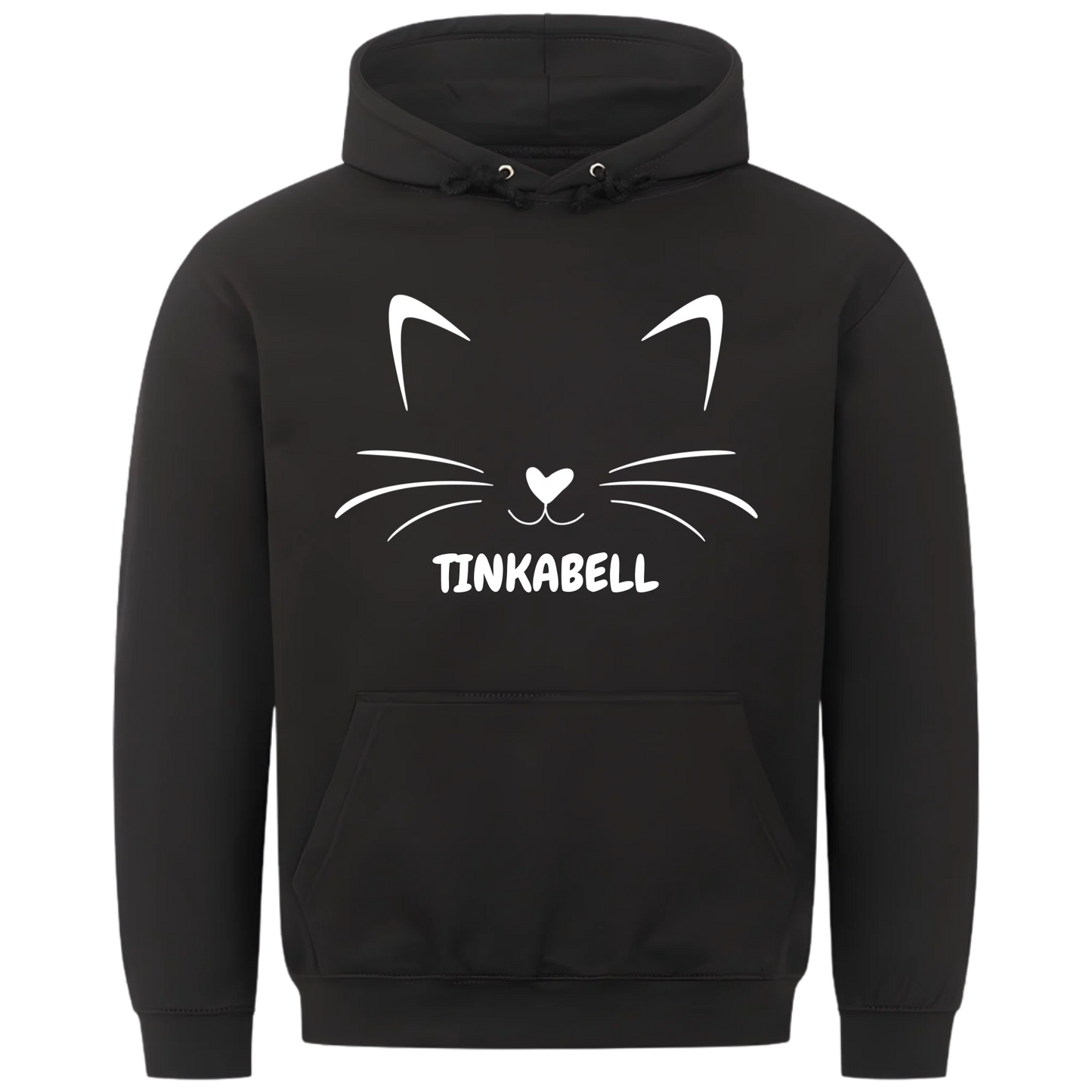 1000x1000 hoodie Schwarz vorne