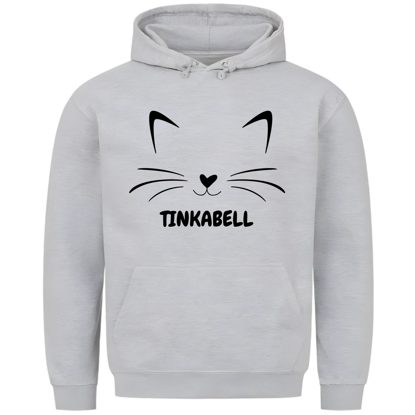1000x1000 hoodie grau meliert vorne