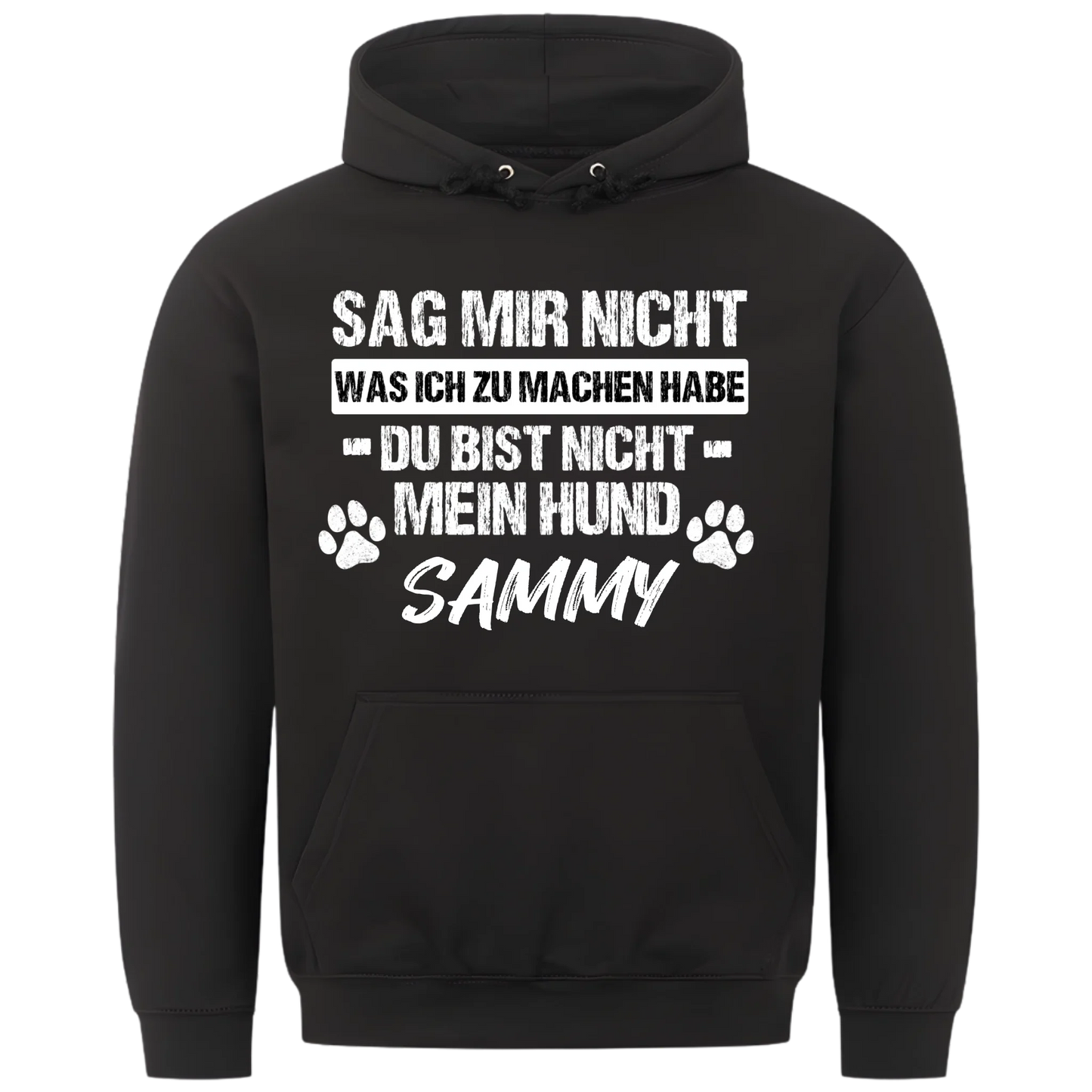1000x1000 hoodie Schwarz vorne