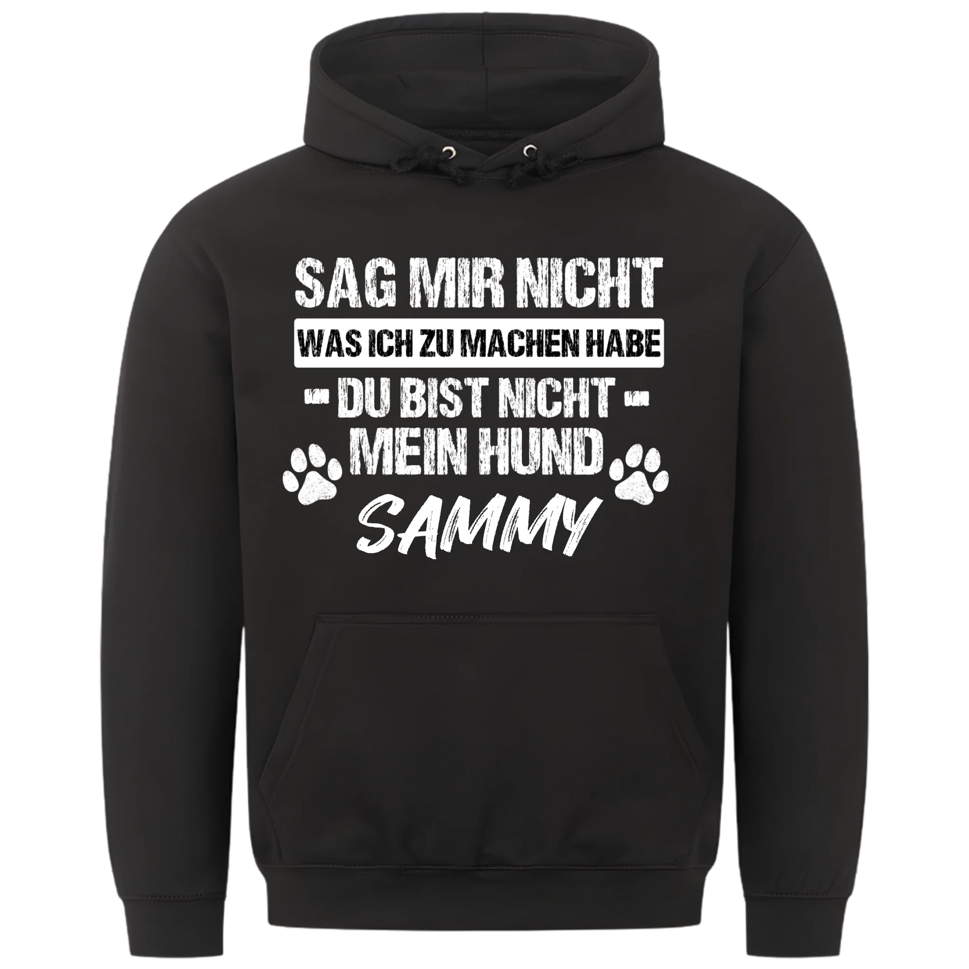 1000x1000 hoodie Schwarz vorne