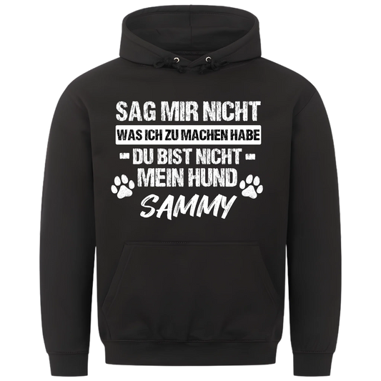 1000x1000 hoodie Schwarz vorne