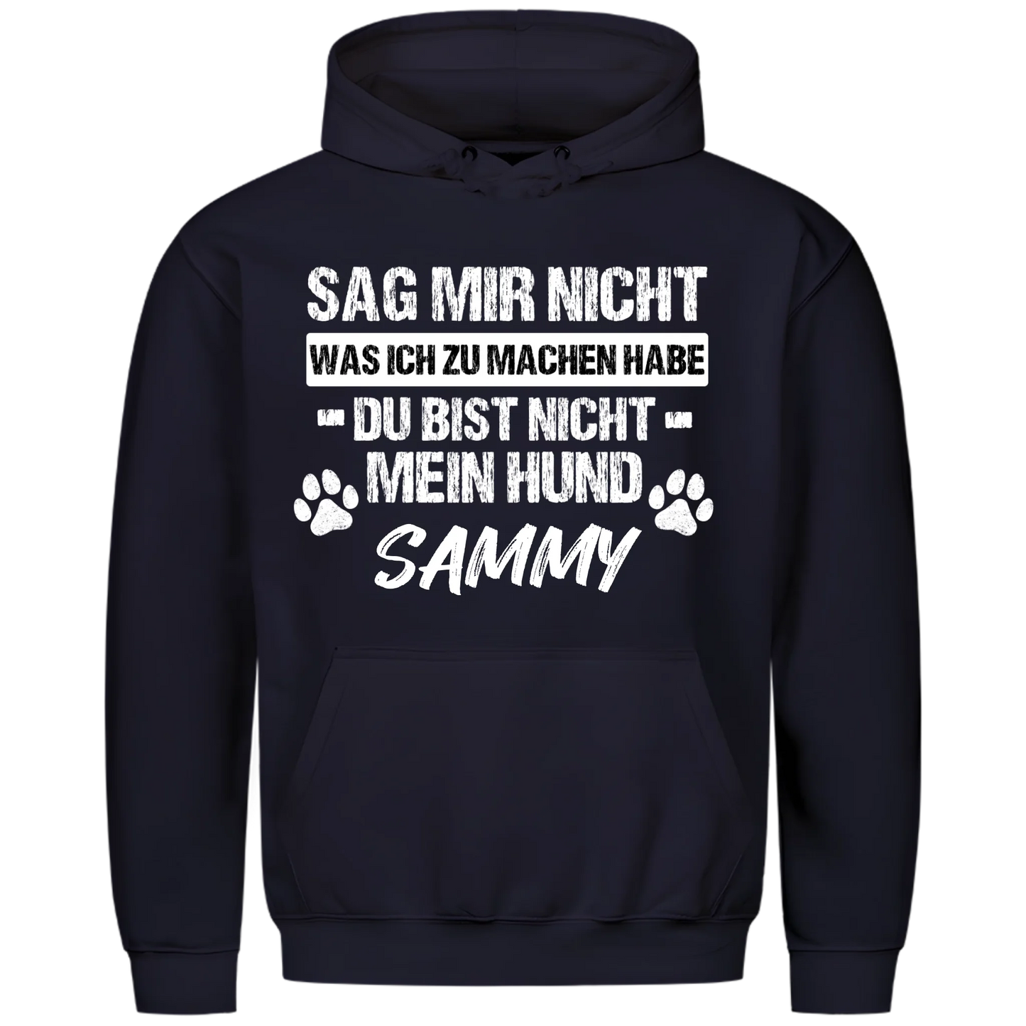 1000x1000 hoodie Blau vorne
