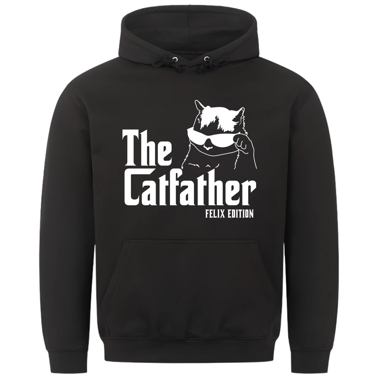 1000x1000 hoodie Schwarz vorne