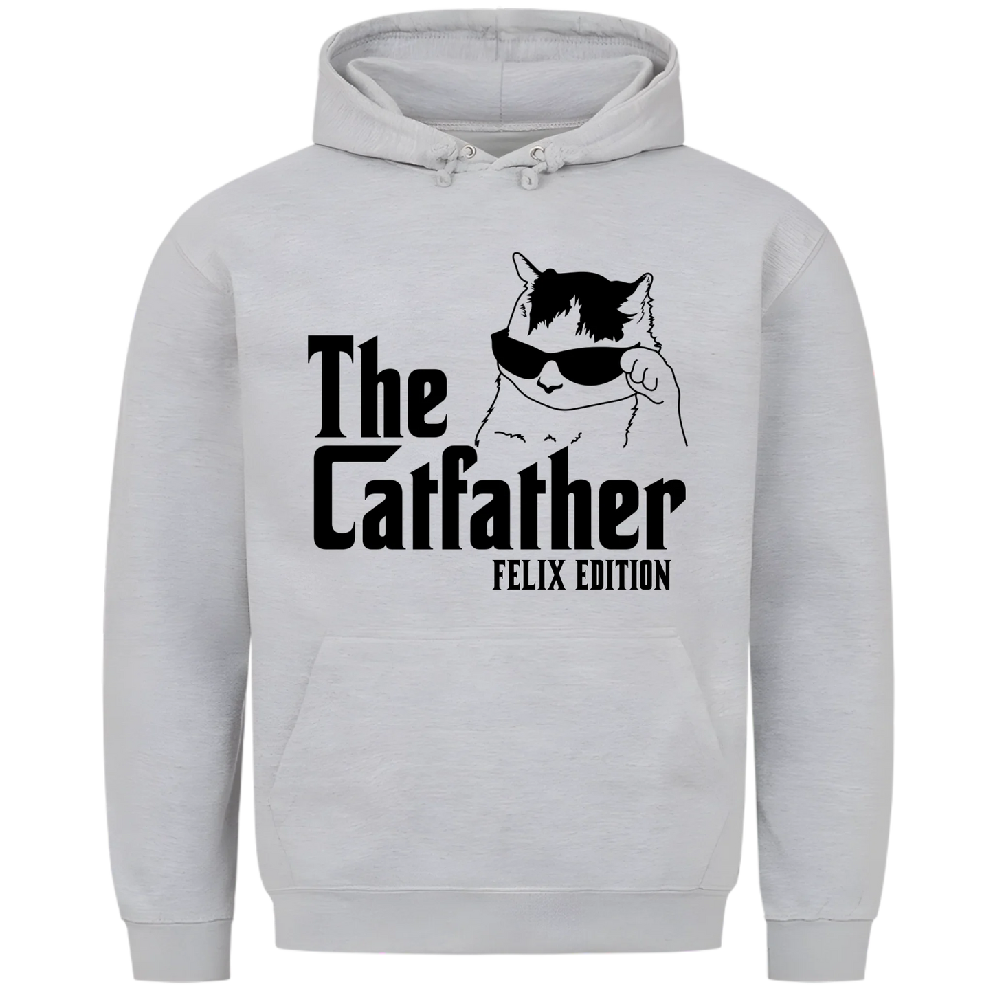 1000x1000 hoodie grau meliert vorne