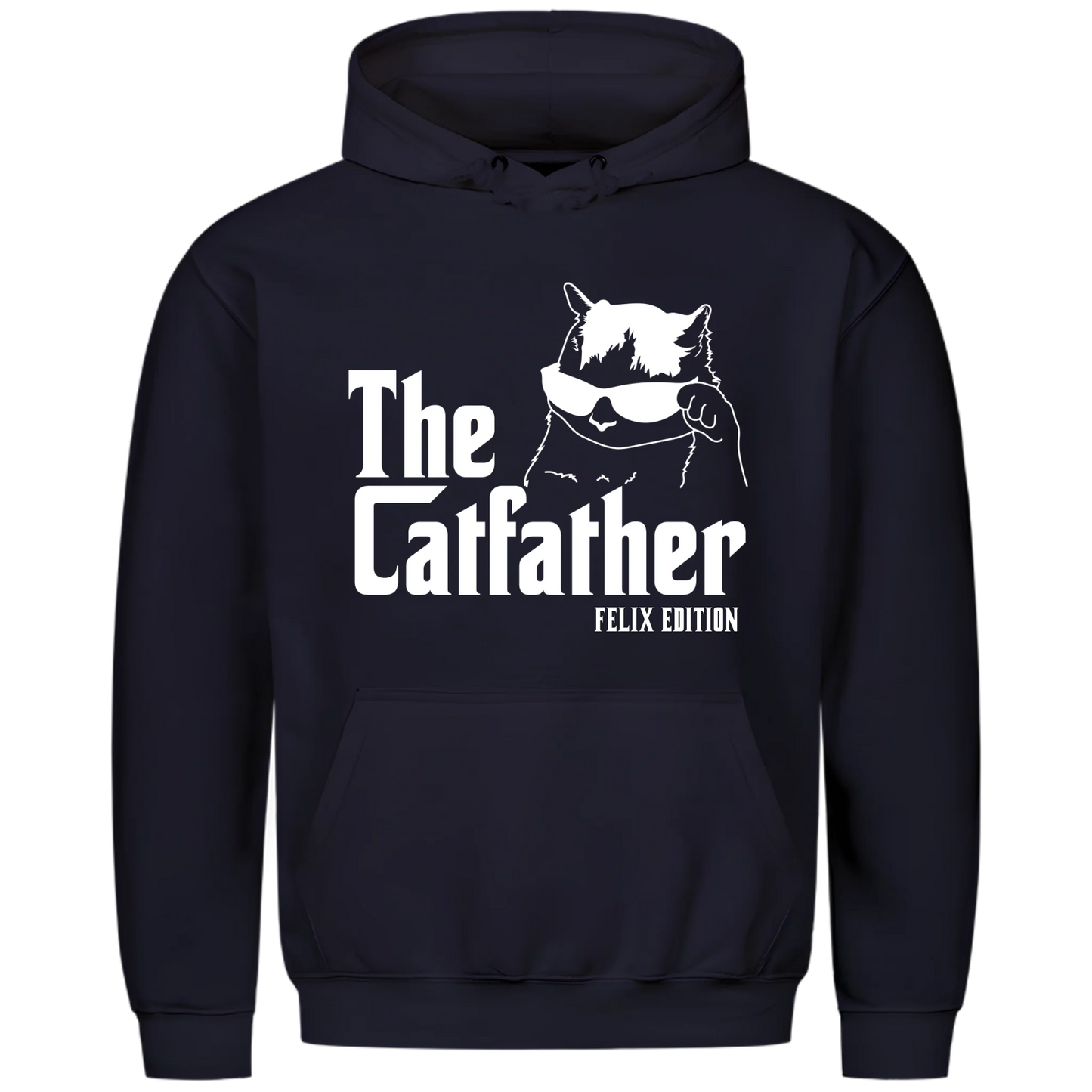 1000x1000 hoodie Blau vorne