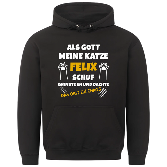 1000x1000 hoodie Schwarz vorne