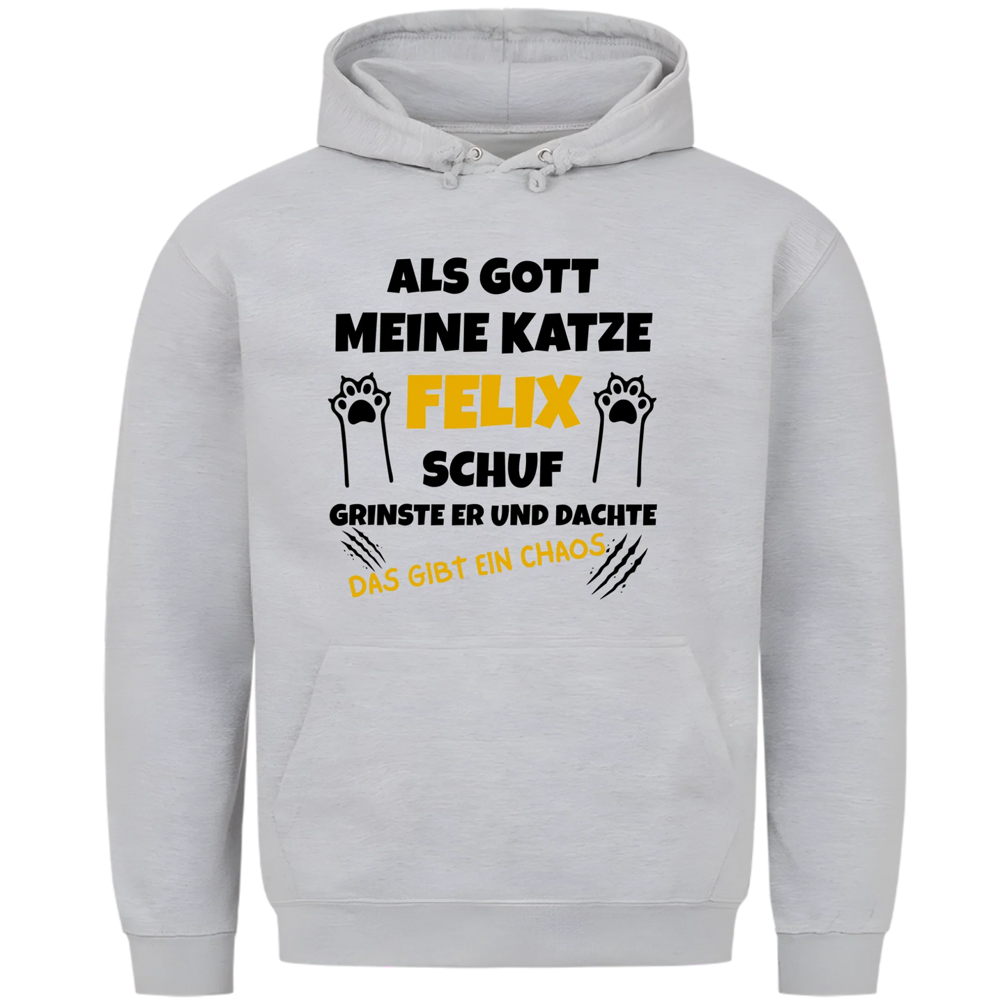 1000x1000 hoodie grau meliert vorne