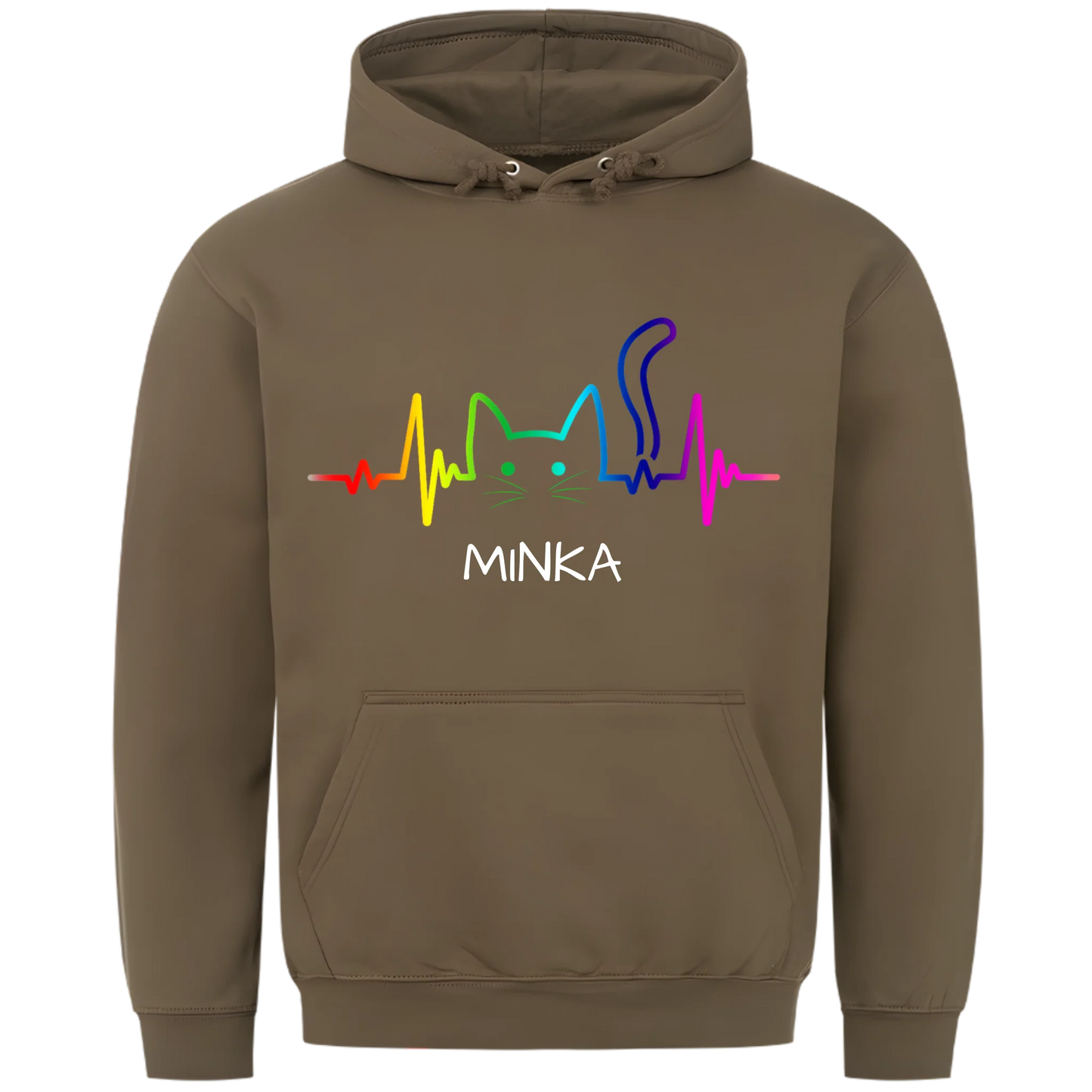 1000x1000 hoodie Olive vorne