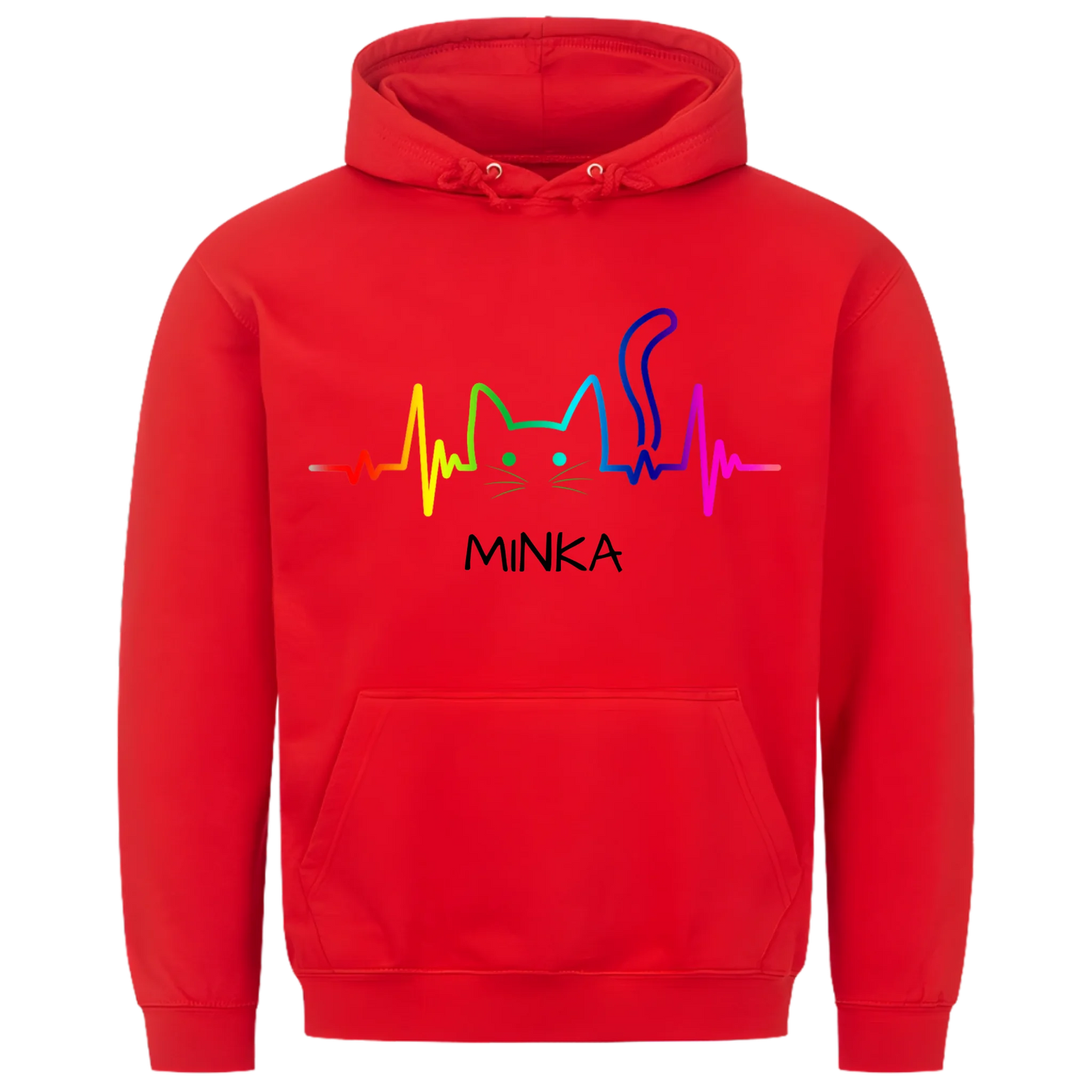 1000x1000 hoodie rot vorne