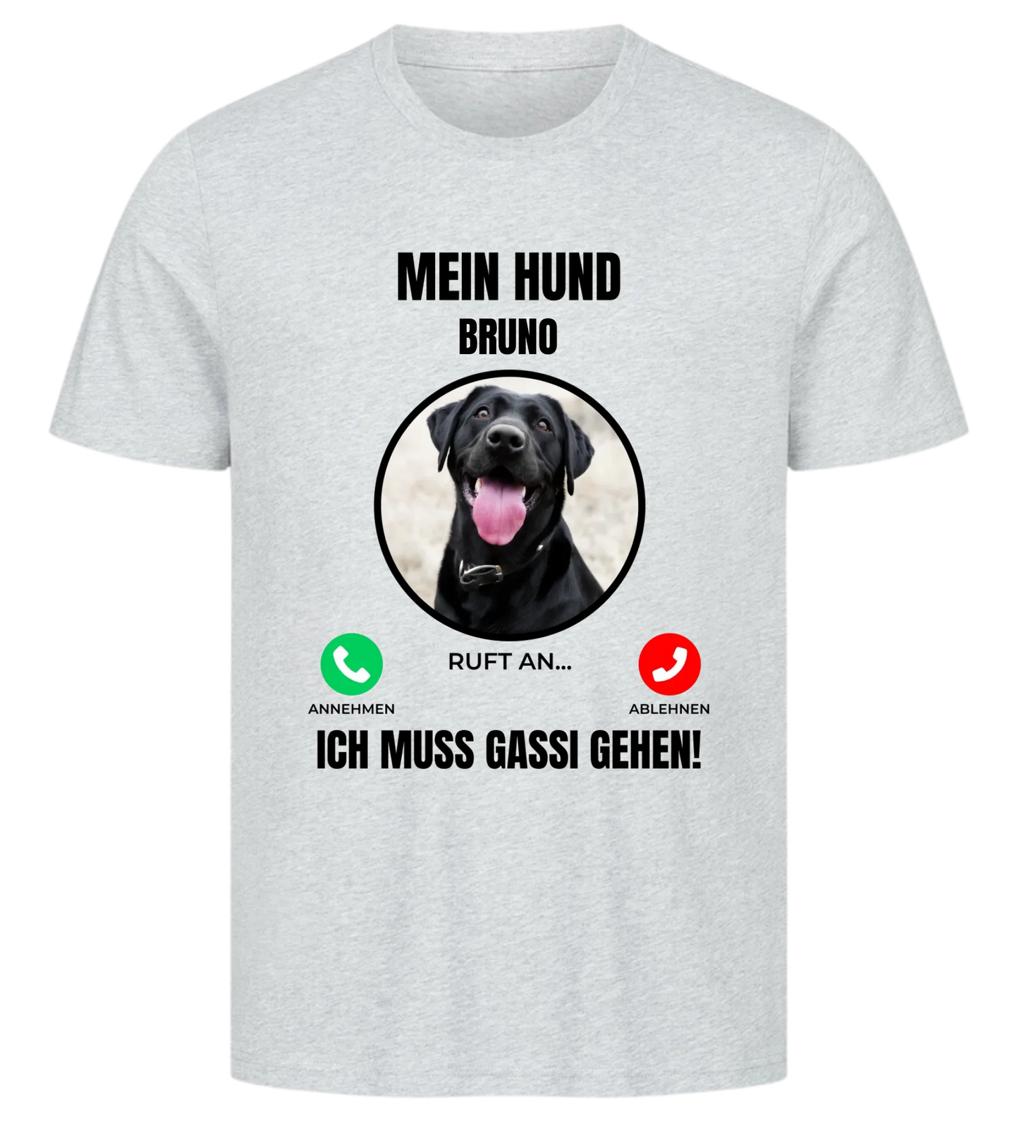 T-Shirt HB Mockup Grau 1000x1100