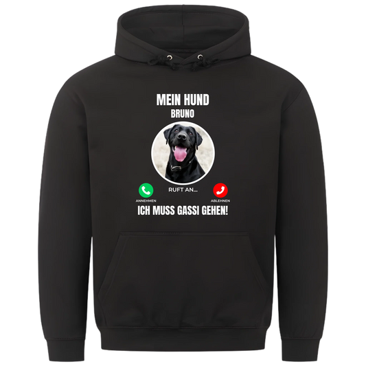 1000x1000 hoodie Schwarz vorne