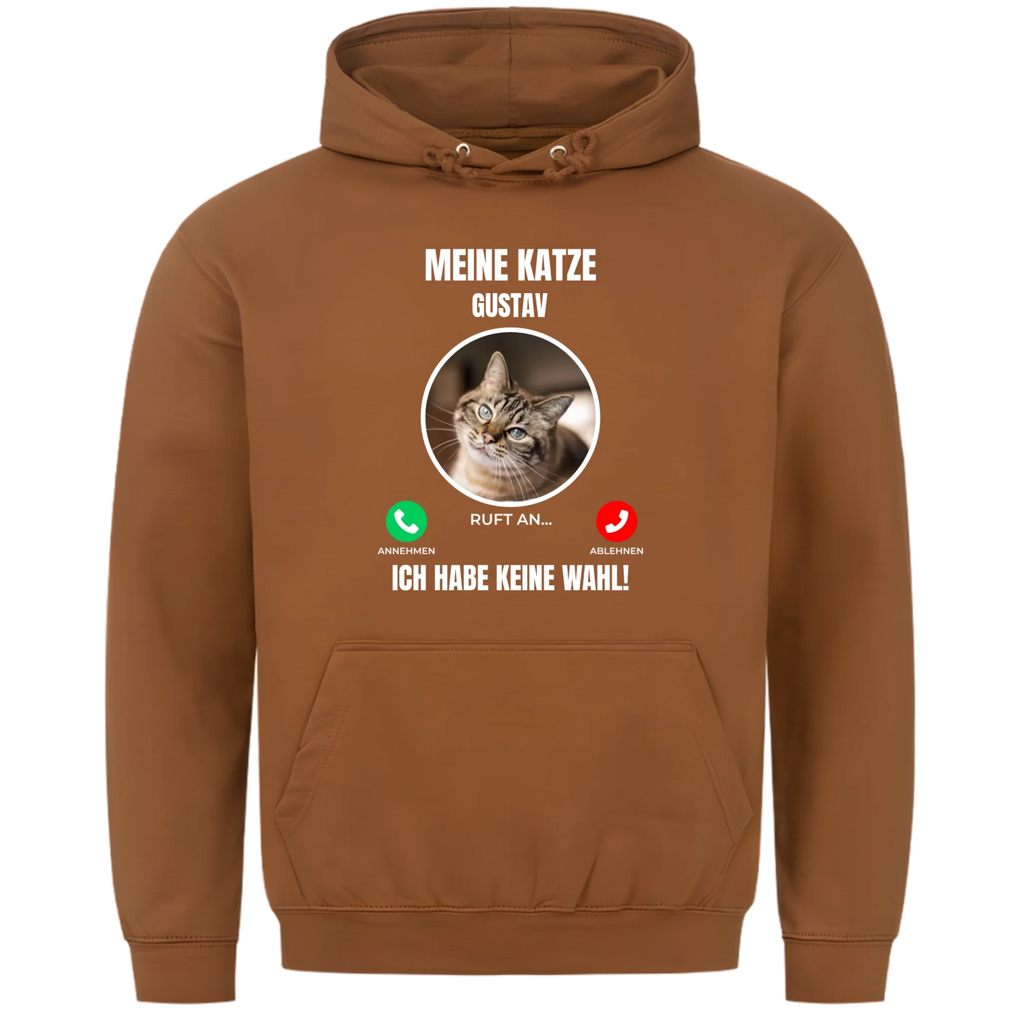 1000x1000 hoodie hellbraun vorne