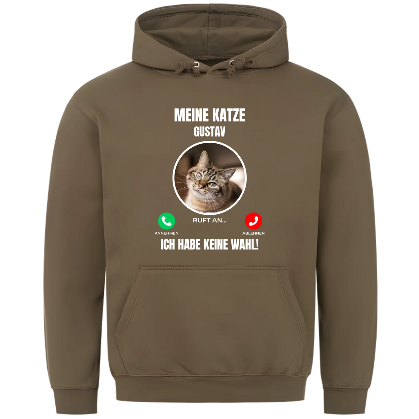1000x1000 hoodie Olive vorne