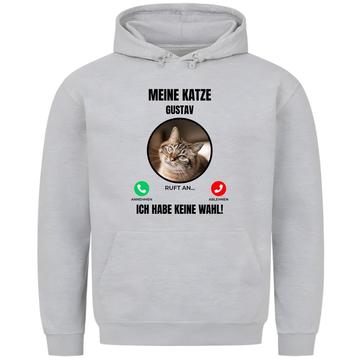 1000x1000 hoodie grau meliert vorne