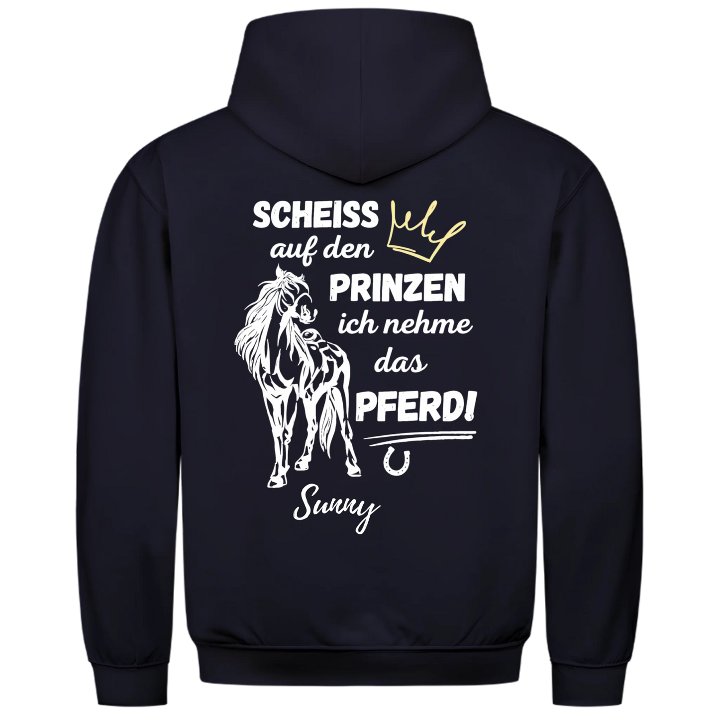 1000x1000 hoodie Blau hinten