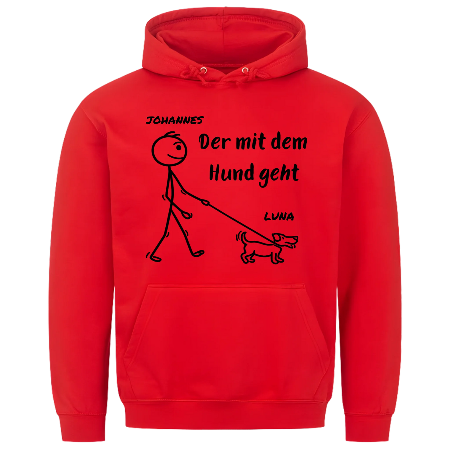 1000x1000 hoodie rot vorne