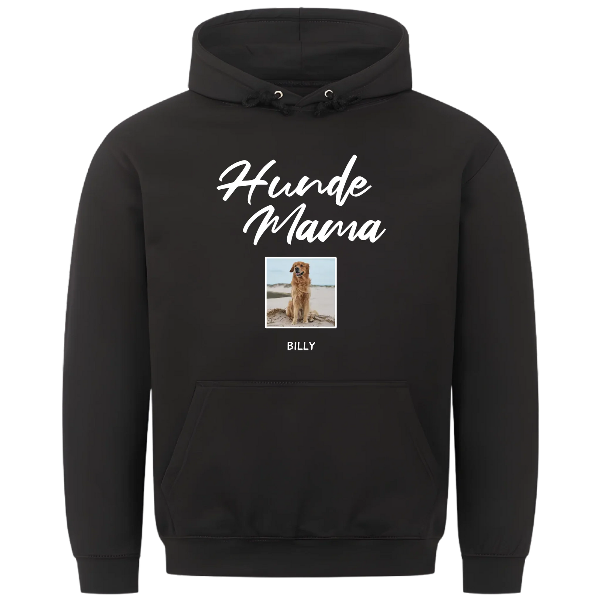 1000x1000 hoodie Schwarz vorne