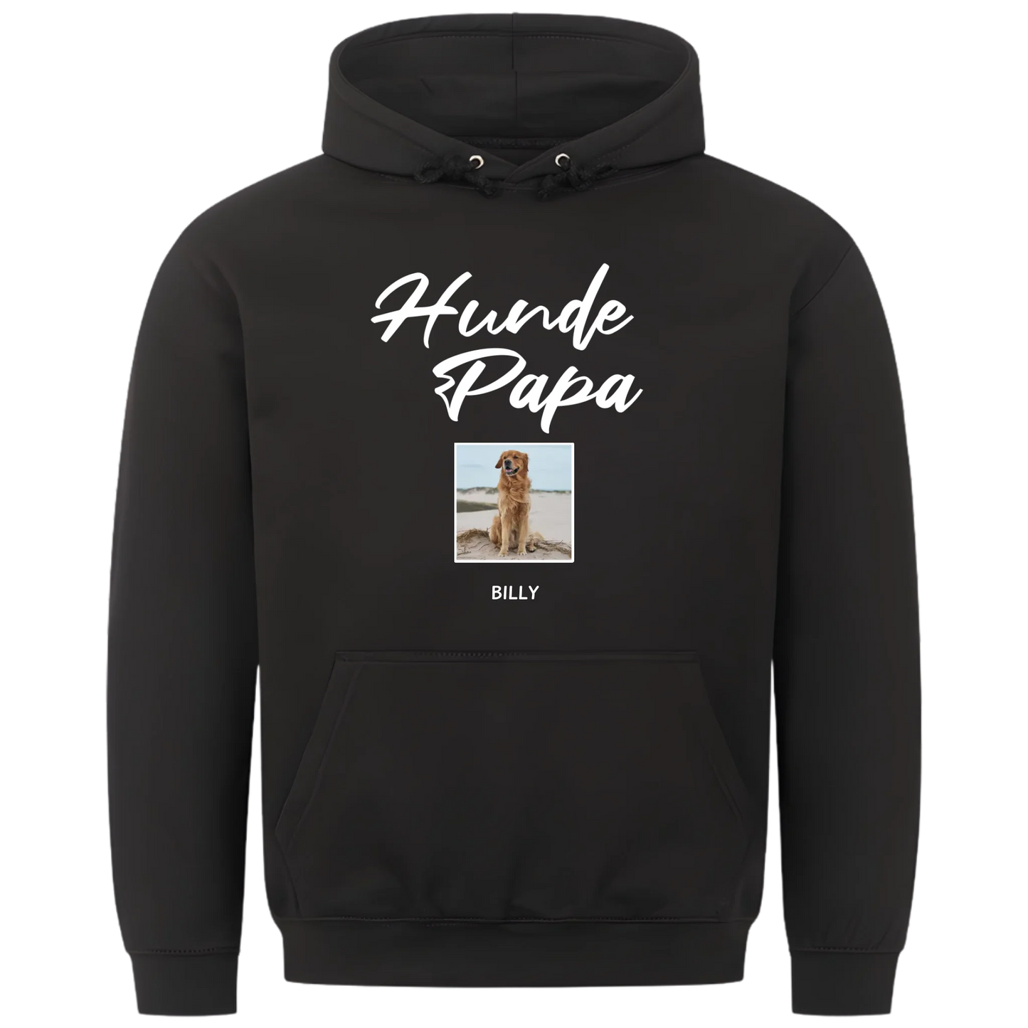 1000x1000 hoodie Schwarz vorne