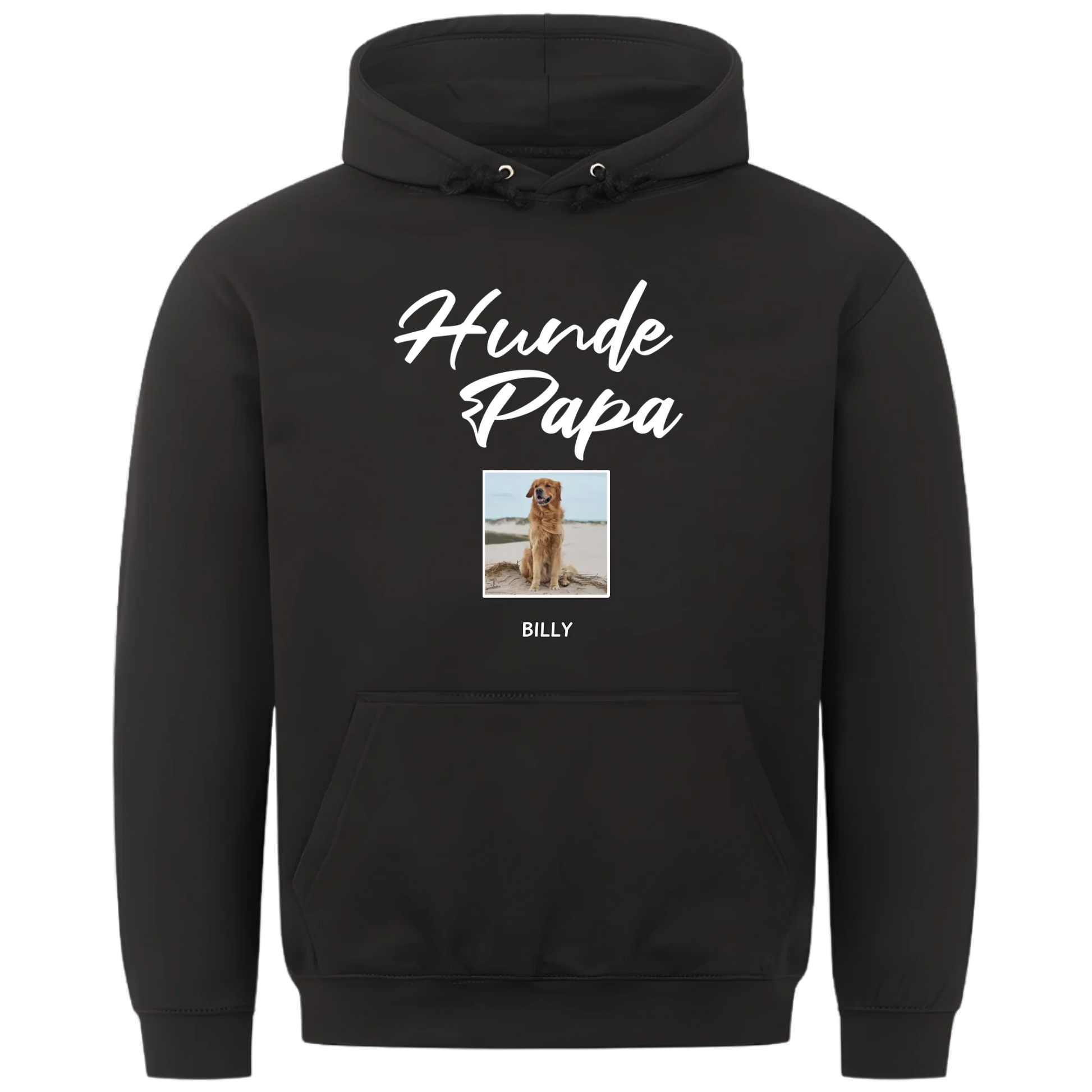 1000x1000 hoodie Schwarz vorne