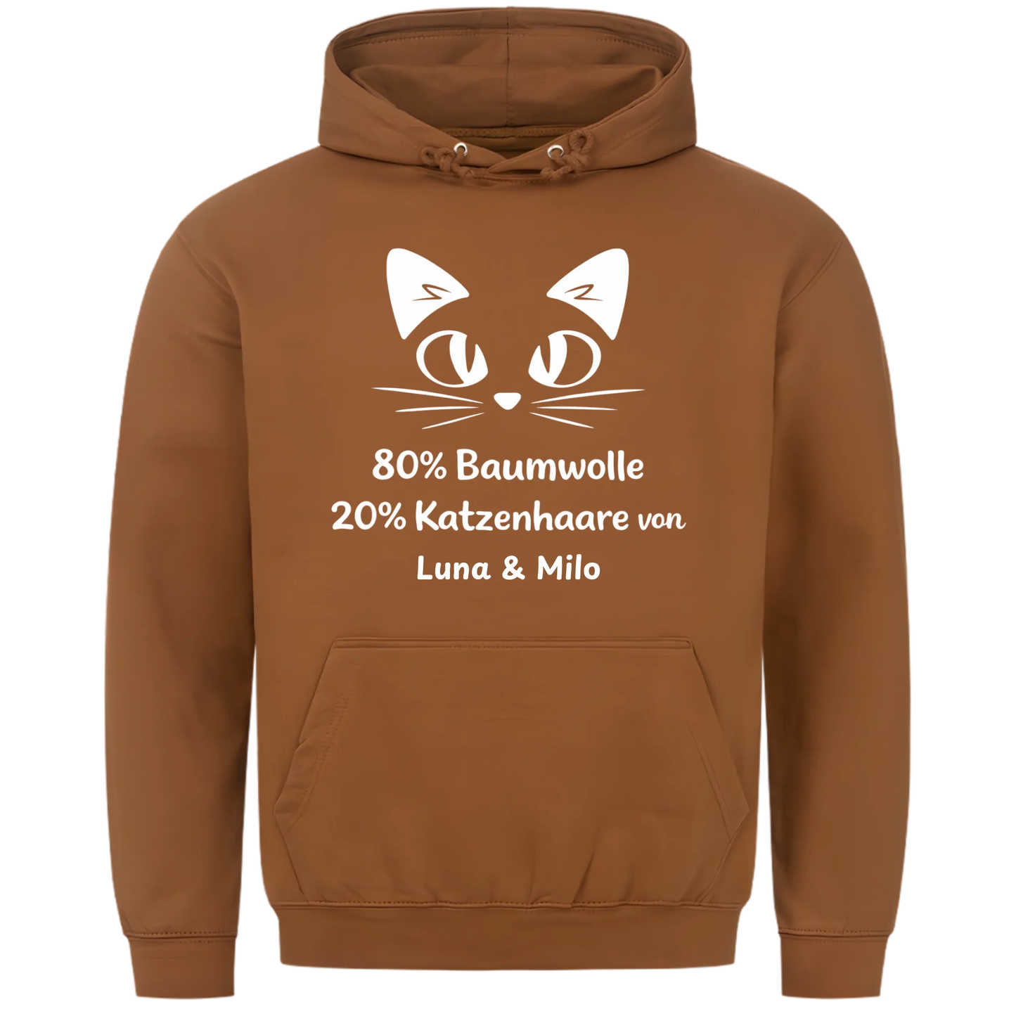 1000x1000 hoodie hellbraun vorne