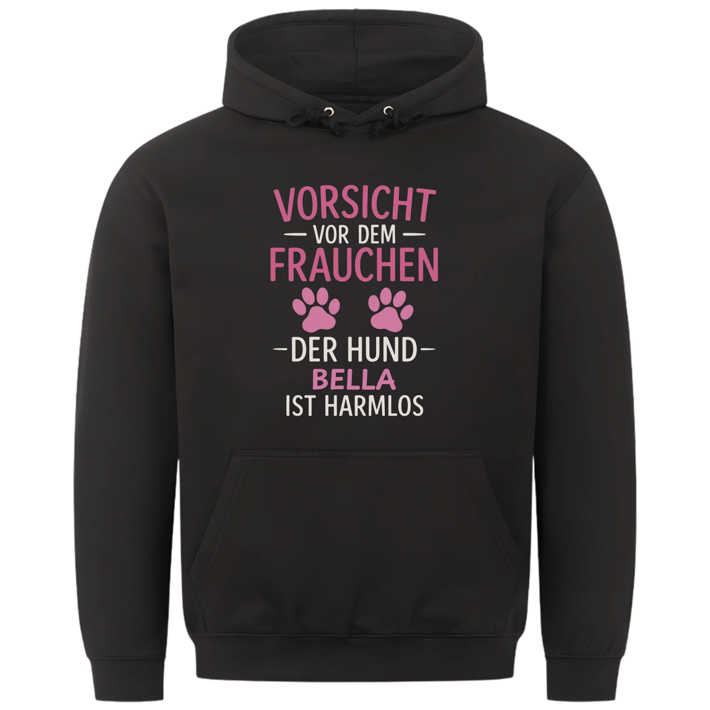 1000x1000 hoodie Schwarz vorne