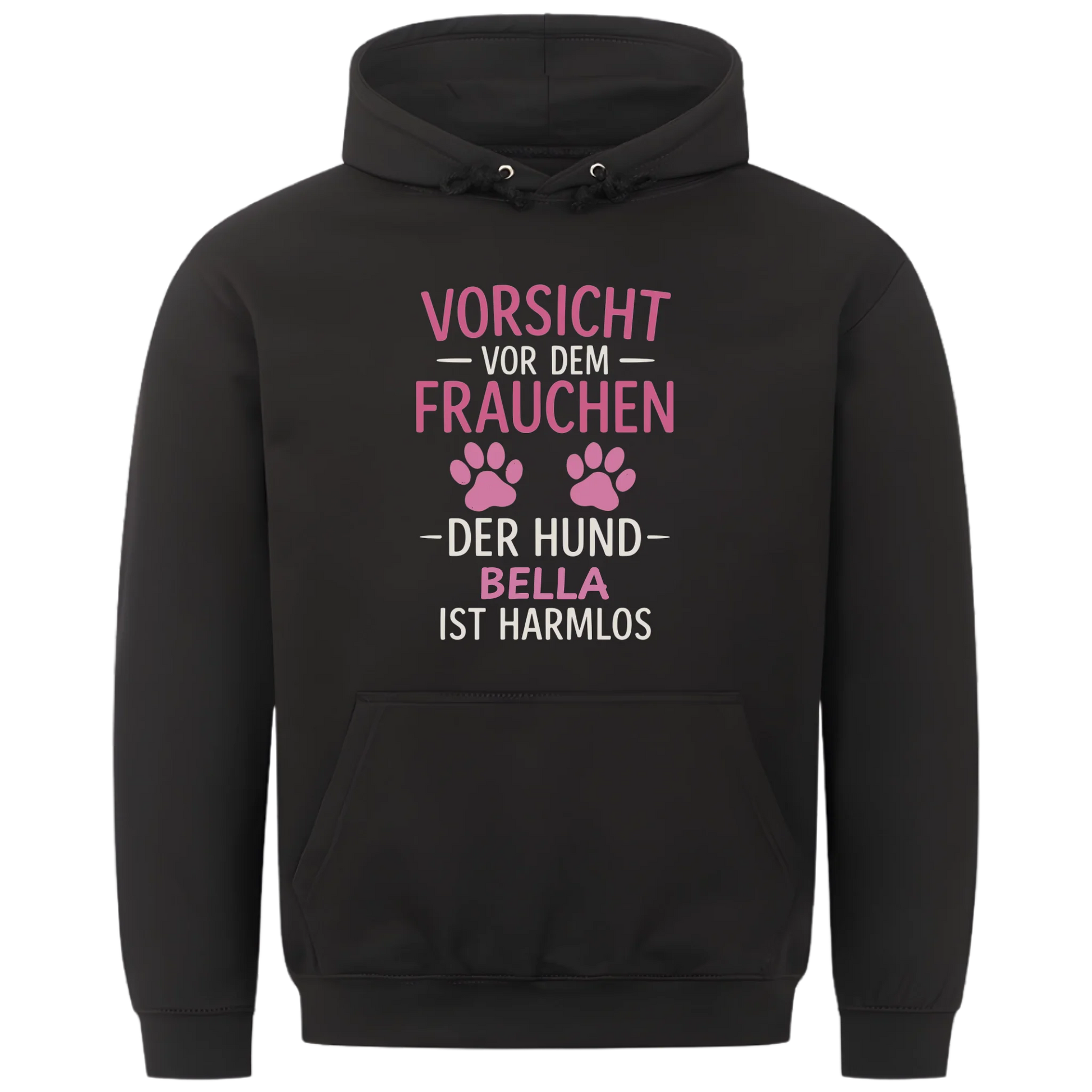 1000x1000 hoodie Schwarz vorne