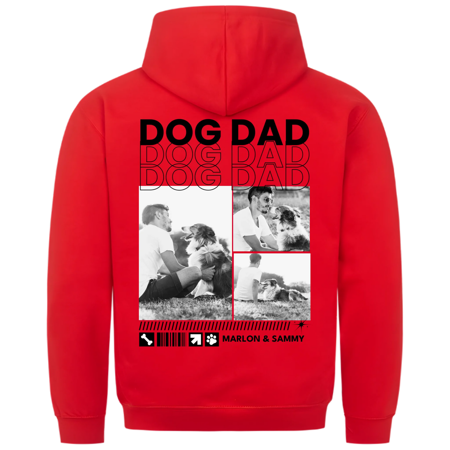 1000x1000 hoodie rot hinten