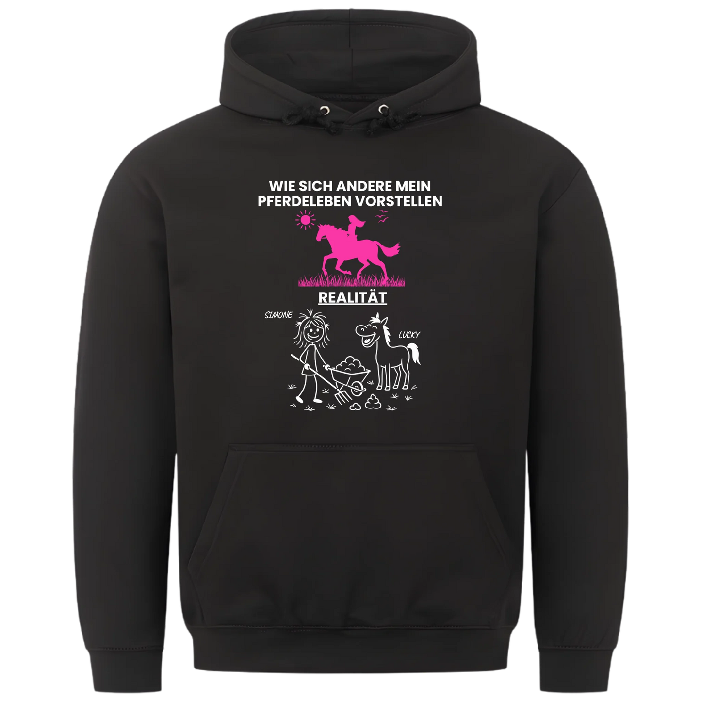 1000x1000 hoodie Schwarz vorne