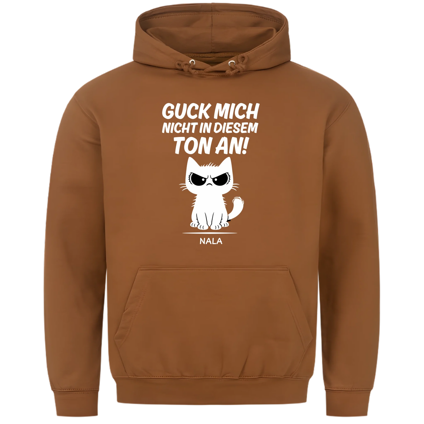 1000x1000 hoodie hellbraun vorne