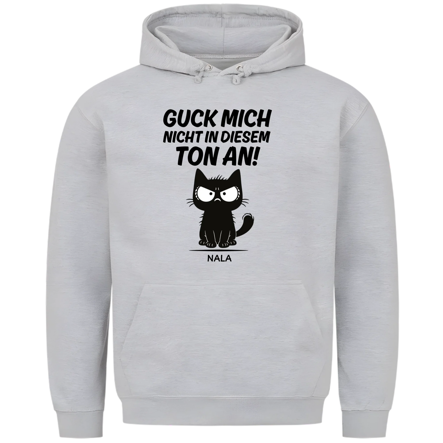 1000x1000 hoodie grau meliert vorne