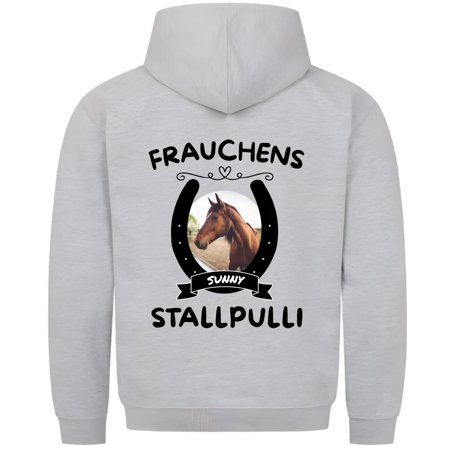 1000x1000 hoodie grau meliert hinten