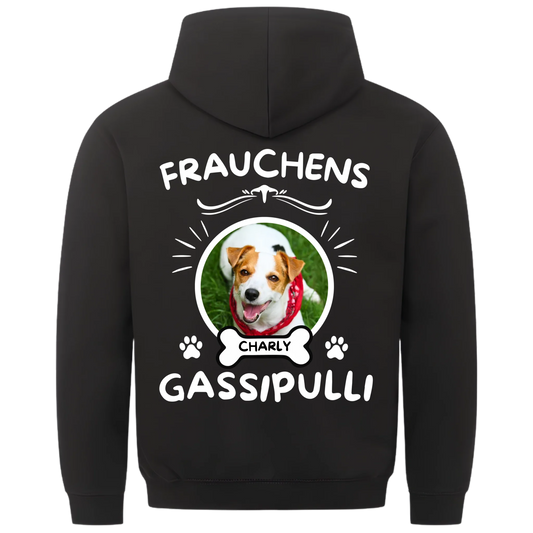 1000x1000 hoodie Schwarz hinten