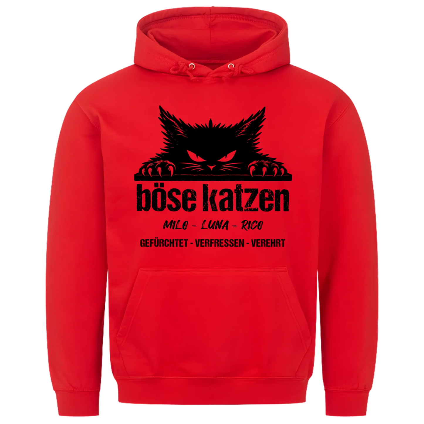 1000x1000 hoodie rot vorne