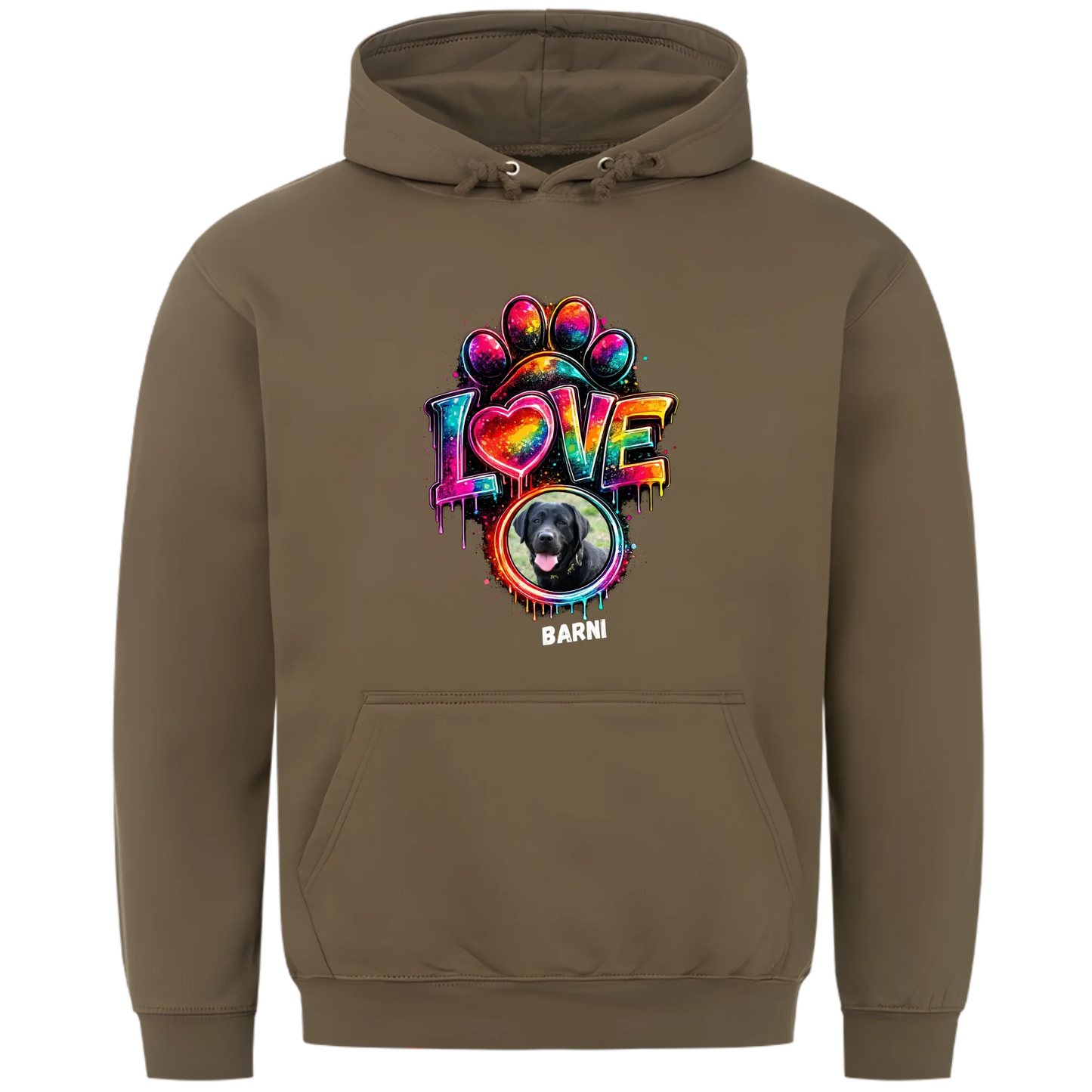 1000x1000 hoodie Olive vorne