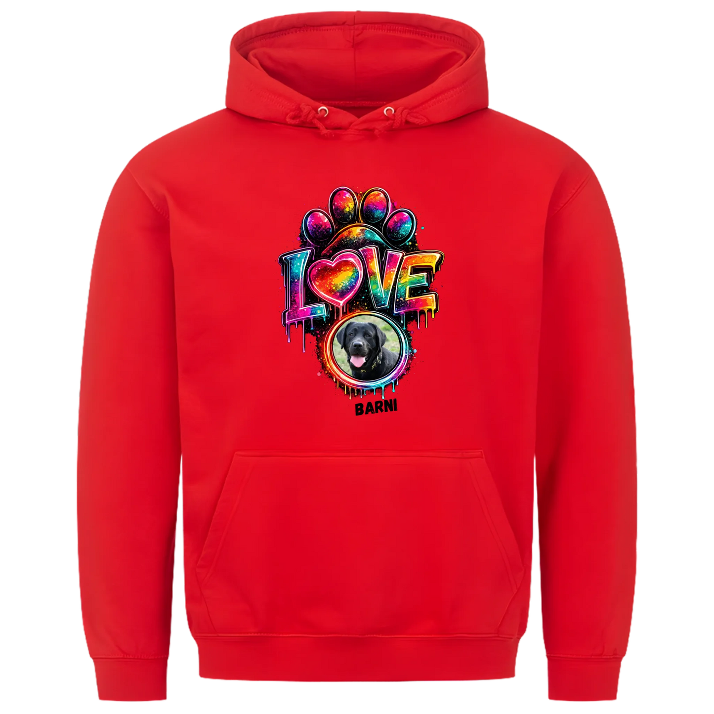 1000x1000 hoodie rot vorne