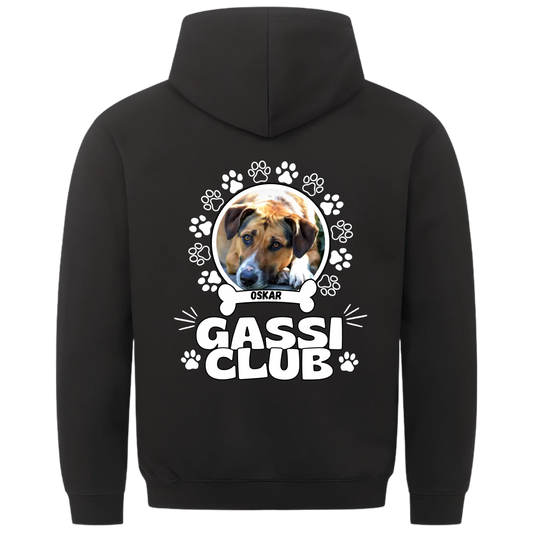 1000x1000 hoodie Schwarz hinten