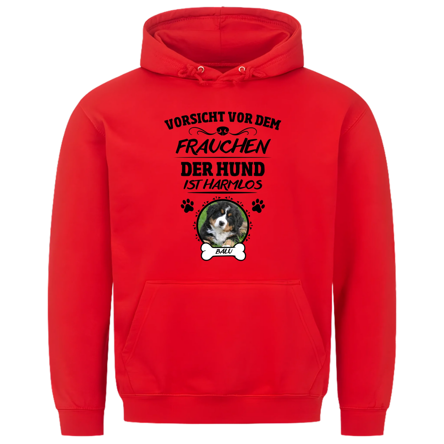 1000x1000 hoodie rot vorne