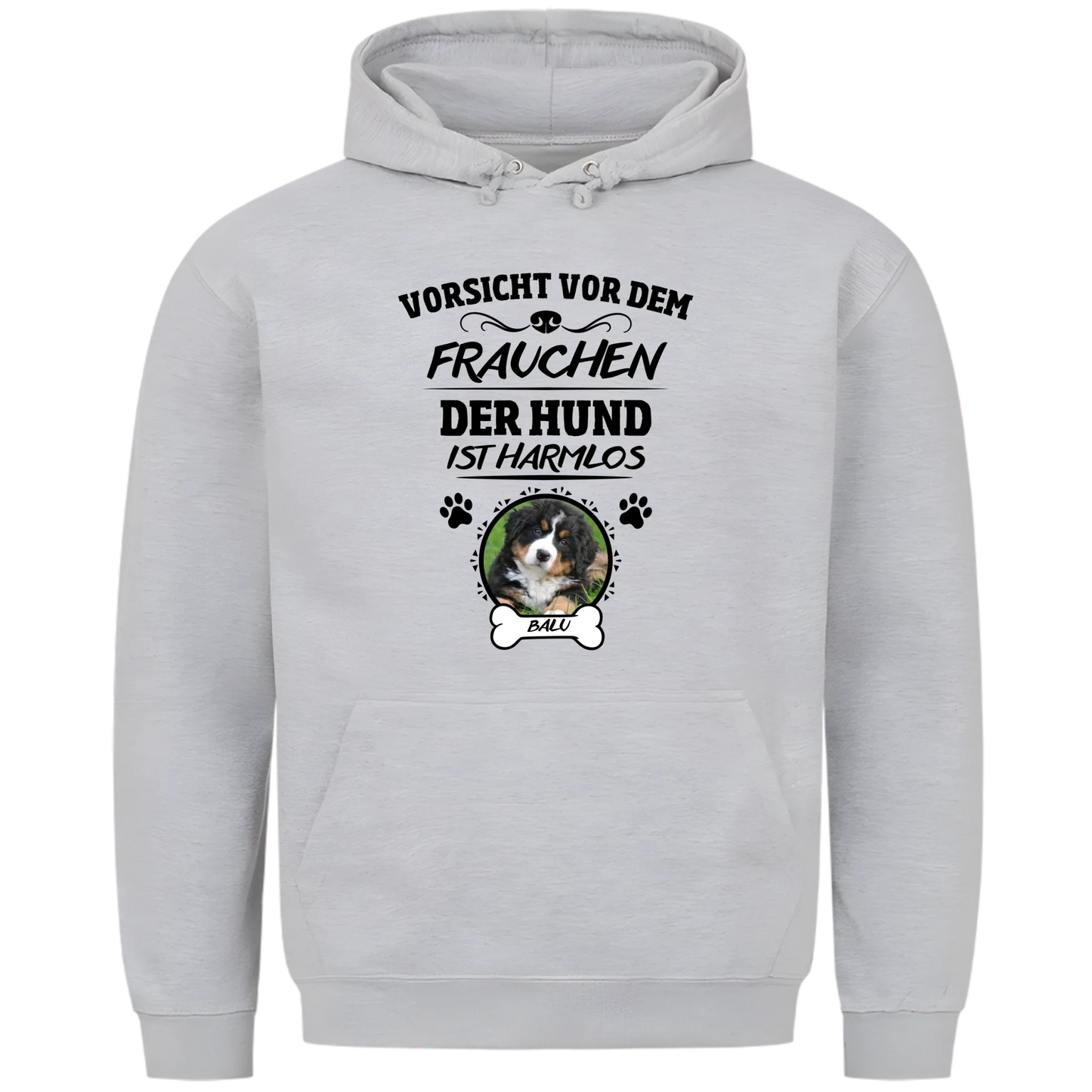 1000x1000 hoodie grau meliert vorne