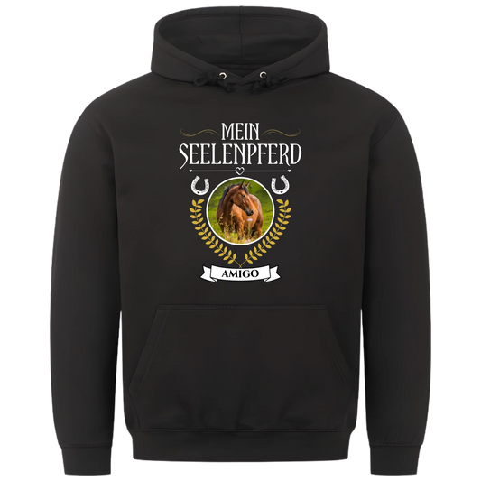 1000x1000 hoodie Schwarz vorne