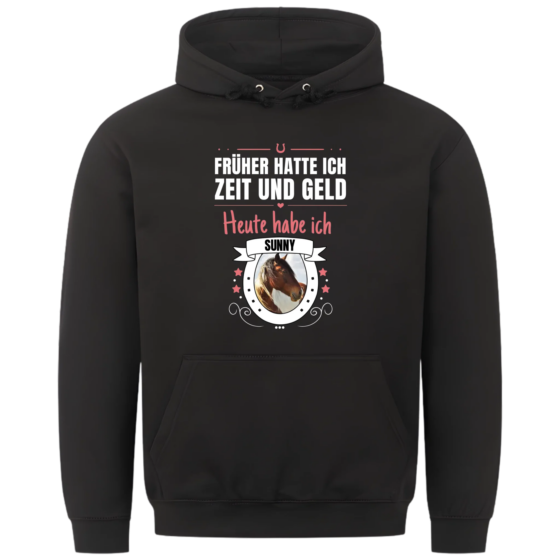 1000x1000 hoodie Schwarz vorne
